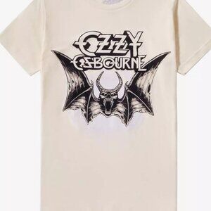 Ozzy Osbourne Devil Bat Boyfriend Fit Girls T-Shirt